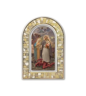 Vetrata tridimensionale d'appoggio per Comunione