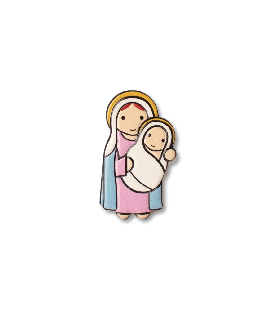Magnete in resina con Maria e Gesù Bambino. Fino ad esaurimento scorte. Magnete in resina con Maria e Gesù Bambino. Fino ad esaurimento scorte.