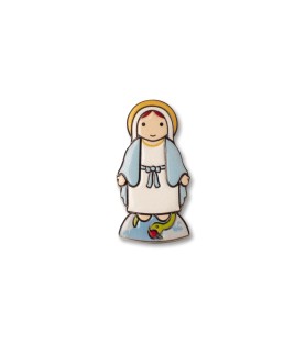 Magnete in resina con la Madonna Miracolosa. Fino ad esaurimento scorte.