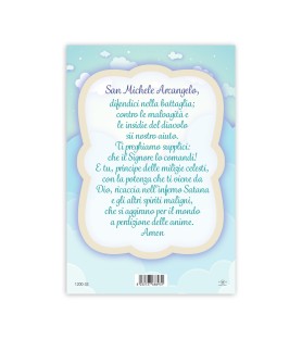 Croce in resina con San Michele. Fino ad esaurimento scorte.
