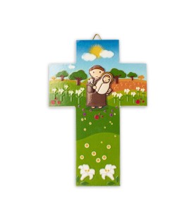 Croce in resina con Sant'Antonio. Fino ad esaurimento scorte.