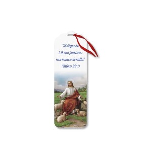 Segnalibro o chiudipacco con Gesù Buon Pastore