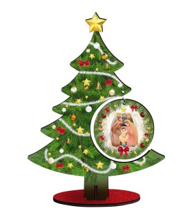 Albero di Natale double face componibile