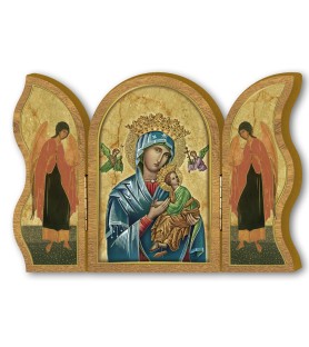 Polittico devozionale in legno del Perpetuo Soccorso