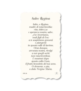 Confezione da 50 pezzi di: Santino della Madonna del Lippi. Stampato in carta pregiata con oro a caldo e preghiera a retro
