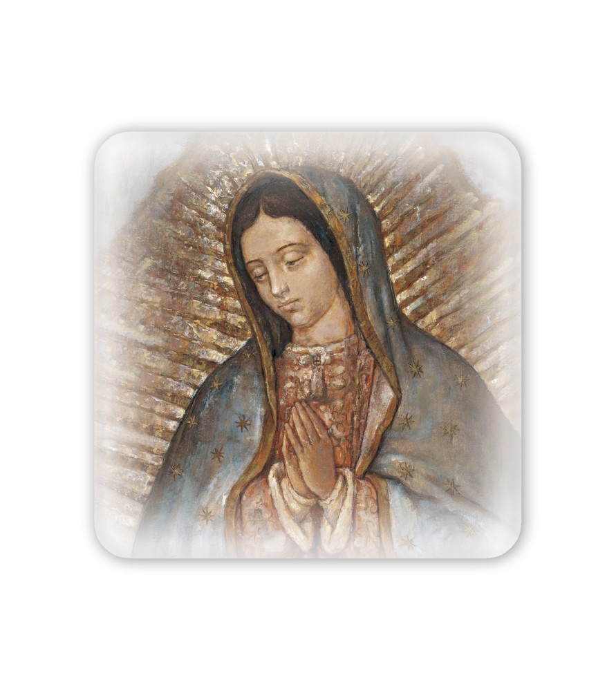Quadretto in legno Guadalupe con scatola regalo Quadretto in legno Guadalupe con scatola regalo