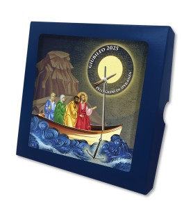 Quadretto in legno Giubileo con scatola regalo