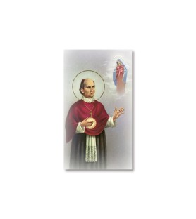 Pacco da 100 pezzi di: Santino Sant'Antonio Maria Claret con preghiera