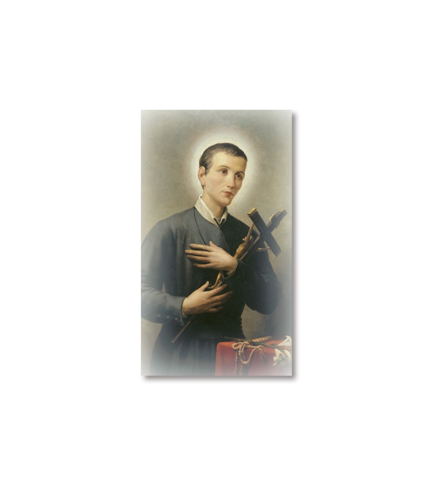 Pacco da 100 pezzi di: Santino San Gerardo della Maiella con preghiera Pacco da 100 pezzi di: Santino San Gerardo della Maiella con preghiera