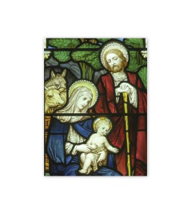 Vetrata adesiva trasparente rimovibile dell'adorazione della Natività
