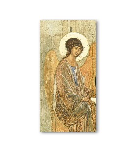 Pacchetto da 100 pezzi di:Segnalibro con oro a caldo dell'Angelo della Trinità