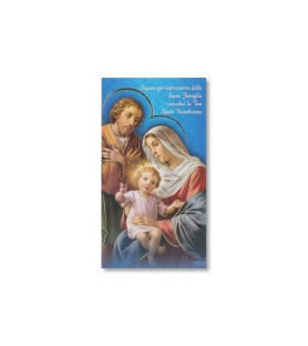 Pacchetto da 100 Cartoncini per  Benedizioni con la Sacra Famiglia