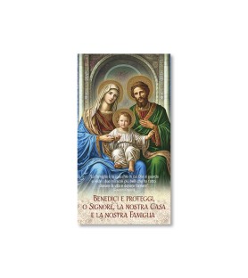Pacchetto da 100 Cartoncini per Benedizioni con la Sacra Famiglia