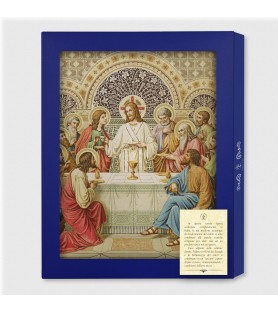 Tavola Lignea dell'Ultima Cena in scatola regalo