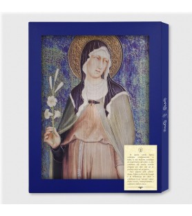 Tavola Lignea di Santa Chiara di Simone Martini in scatola regalo