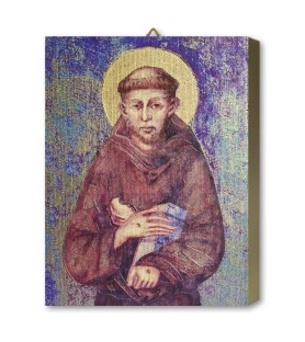Tavola Lignea di San Francesco dipinto dal Cimabue in scatola regalo