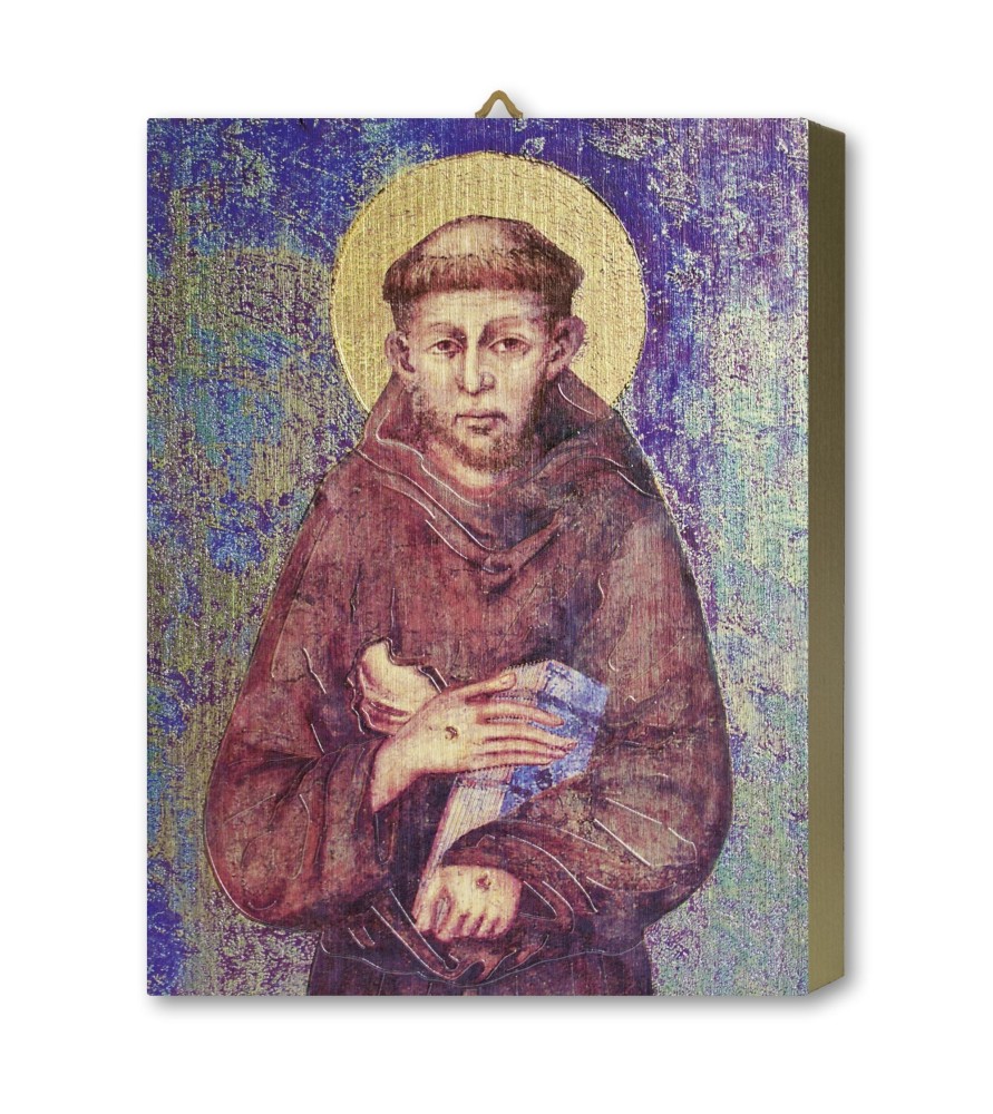 Tavola Lignea di San Francesco dipinto dal Cimabue in scatola regalo Tavola Lignea di San Francesco dipinto dal Cimabue in scatola regalo