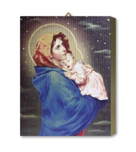 Tavola Lignea della Madonnina del Ferruzzi in scatola regalo