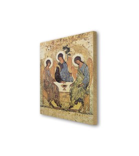 Quadretto in MDF della Trinità