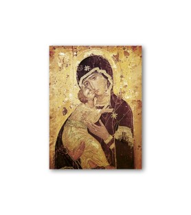 Quadretto in MDF della Madonna della Tenerezza