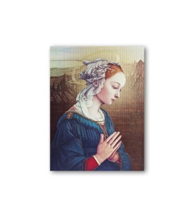 Quadretto in MDF della Madonna del Lippi