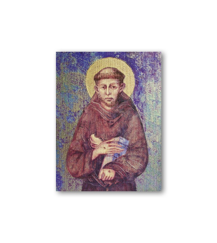 Quadretto in MDF di San Francesco del Cimabue