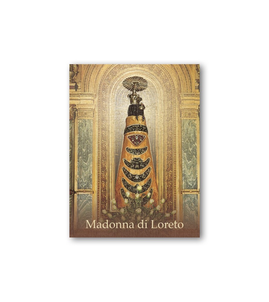 Quadretto in MDF della Madonna di Loreto