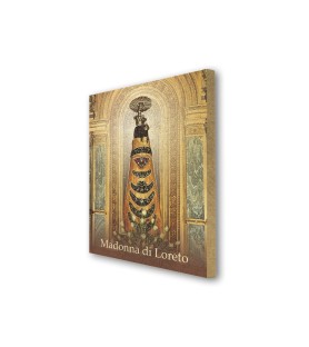 Quadretto in MDF della Madonna di Loreto