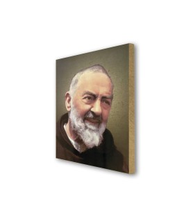 Quadretto in MDF di Padre Pio