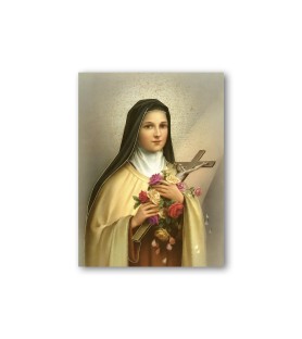 Quadretto in MDF di Santa Teresa