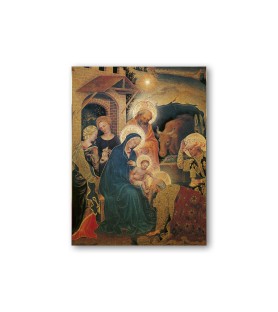 Quadretto in MDF dell'Adorazione dei Magi