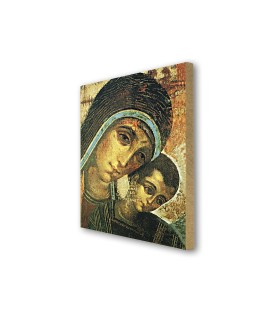 Quadretto in MDF della Madonna del Kiko