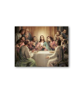 Quadretto in MDF dell'Ultima Cena