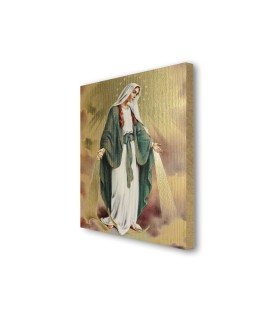 Quadretto in MDF della Madonna Miracolosa