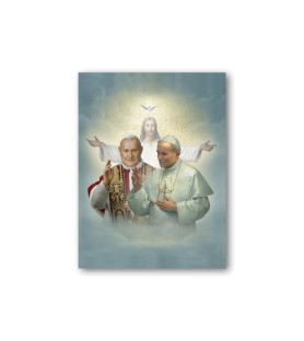 Quadretto in MDFdei Papi Giovanni XXIII e Giovanni Paolo II