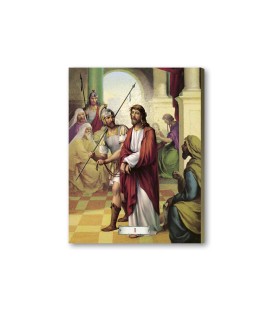 Raccolta di quadretto in MDF raffiguranti la Via Crucis