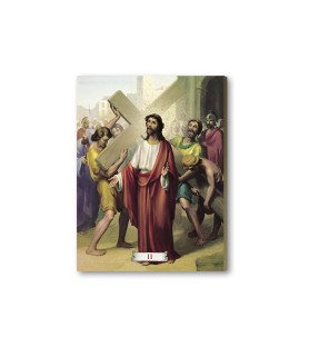 Raccolta di quadretto in MDF raffiguranti la Via Crucis