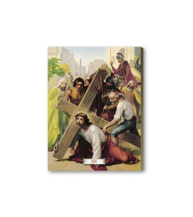 Raccolta di quadretto in MDF raffiguranti la Via Crucis