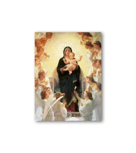 Quadretto in MDF di Maria Regina degli Angeli di Bourgerau
