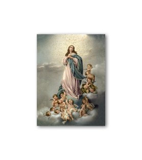 Quadretto in MDF della Madonna Assunta