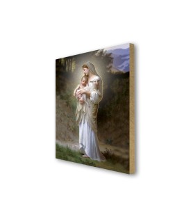Quadretto in MDF della Madonna della Divina Innocenza