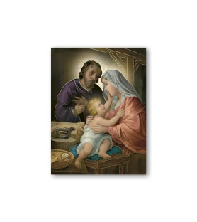 Quadretto in MDF della Sacra Famiglia