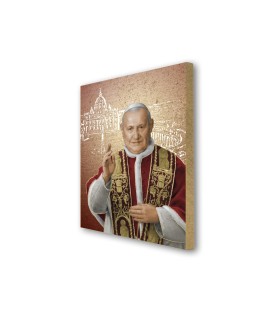 Quadretto in MDF di Papa Giovanni XXIII