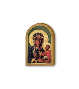 Cappelletta in legno della Madonna di Czestochowa