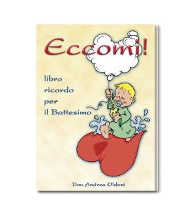 Eccomi! Libro ricordo per il Battesimo