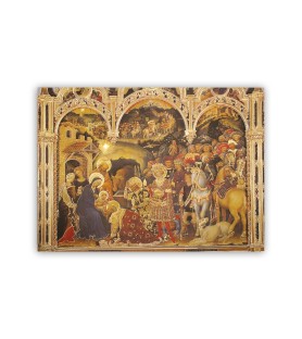Poster dell'Adorazione dei Magi di Gentile da Fabriano