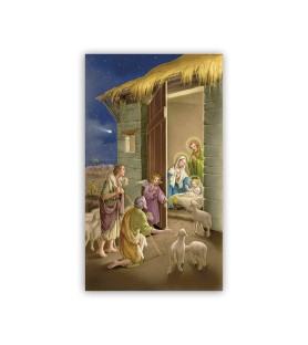 Poster dell'adorazione dei pastori