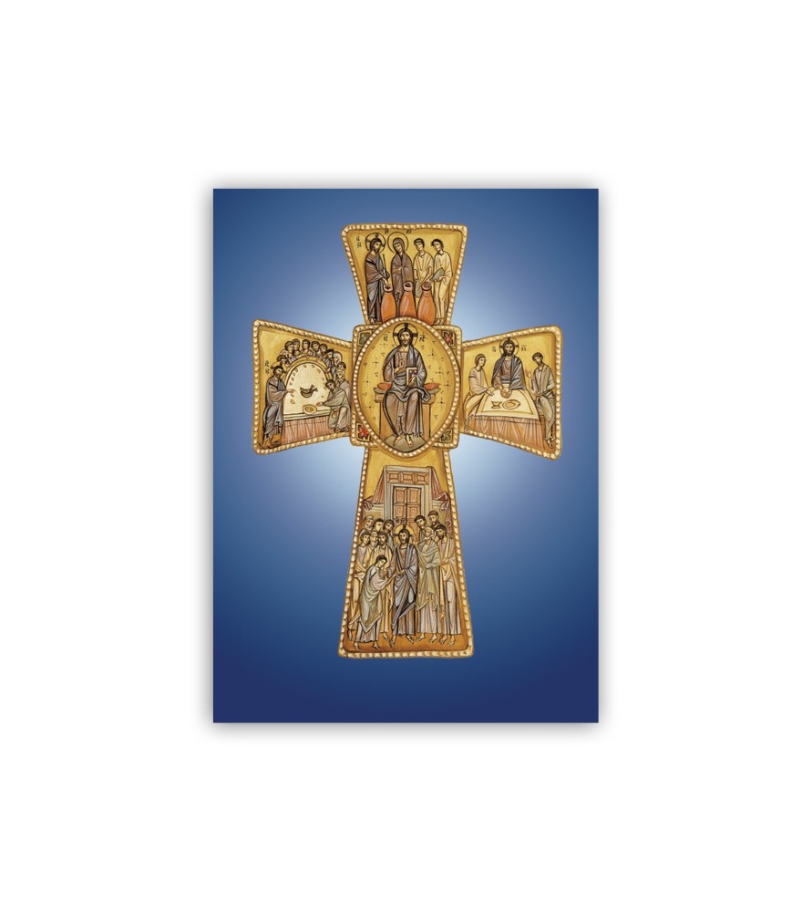 Poster con l'immagine della Croce di Cristo