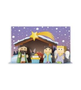Presepe componibile in resina