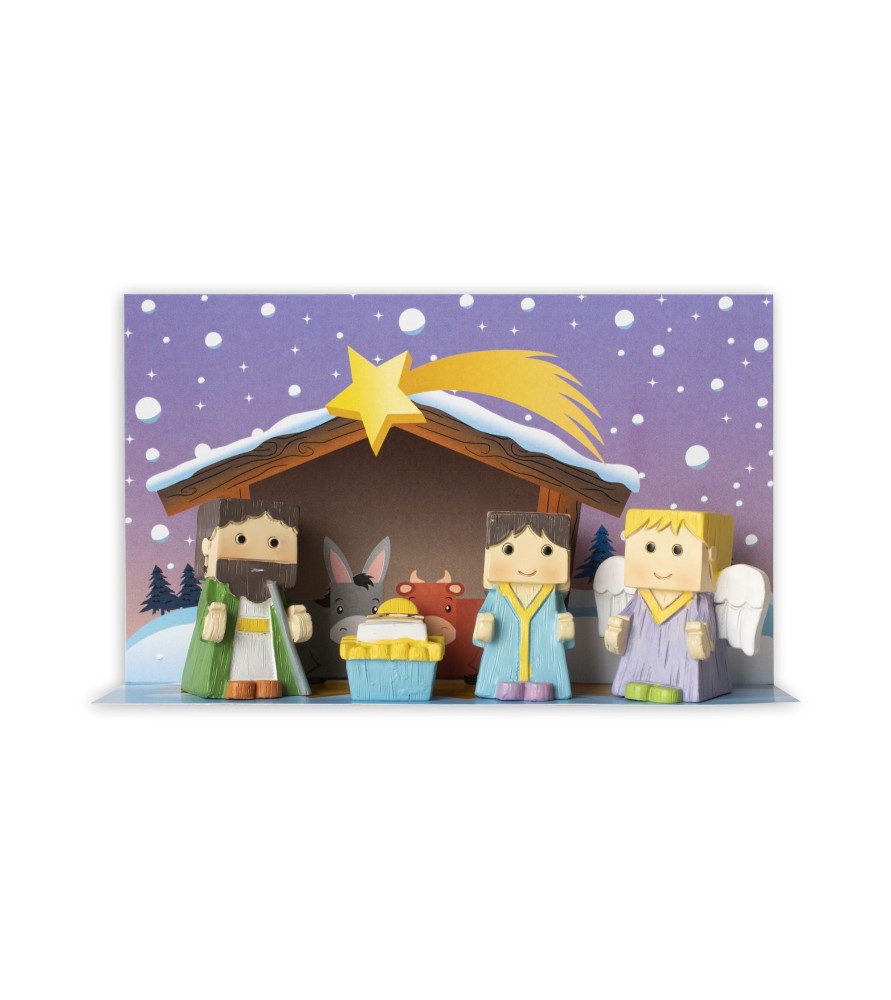 Presepe componibile in resina Presepe componibile in resina